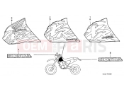 HONDA XR250RT XR250R 1996 SIGN F-30 (XR250RT / V / W)