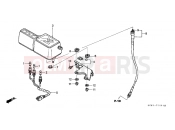 HONDA XR250RT XR250R 1996 METER F-2-1 (CL / DK / ED / U)