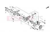 HONDA XR400RY XR400R 2000 E-8 OIL PUMP