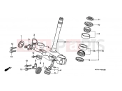 HONDA XR400RY XR400R 2000 F-6 STEERING WHEEL