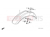 HONDA XR400RY XR400R 2000 F-7 FRONT FENDER