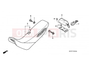 HONDA XR400RY XR400R 2000 F-15 SEAT
