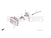 HONDA XR400RY XR400R 2000 FOP-1 HEADLIGHT UNIT (CM)