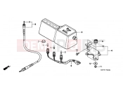 HONDA XR400RY XR400R 2000 METER F-2-1 (DK / ED / U)