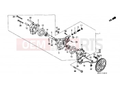 HONDA XR600RF XR600R 1985 E-8 OIL PUMP
