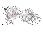 HONDA XR600RF XR600R 1985 E-10 CRANKSHAFT