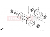 HONDA XR600RF XR600R 1985 E-12 BALANCER