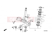 HONDA XR600RF XR600R 1985 F-6 STEERING WHEEL