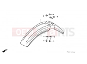 HONDA XR600RF XR600R 1985 F-7 FRONT FENDER