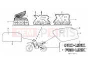 HONDA XR600RF XR600R 1985 SIGN F-27