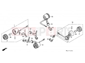 HONDA XR600RF XR600R 1985 F-23 FLASHING
