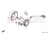 HONDA XR650R3 XR650R 2003 E-11 GENERATOR