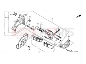 HONDA XR650R3 XR650R 2003 F-12 REAR BRAKE CALIPER