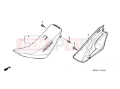 HONDA XR650R3 XR650R 2003 F-15 SEAT / J. SIDE COVER