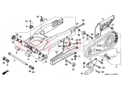 HONDA XR650R3 XR650R 2003 F-20 SWING ARM