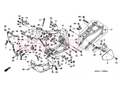 HONDA XR650R3 XR650R 2003 F-26 FRAME HOUSING