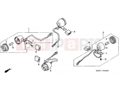HONDA XR650R3 XR650R 2003 F-24 FLASHING (DK)