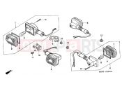 HONDA XR650R3 XR650R 2003 F-24-1 FLASHING (U)