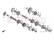 HONDA CR85R3 CB85R 2003 E-8 TRANSMISSION