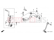 HONDA CR85R3 CB85R 2003 F-16 PEDAL