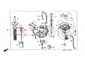 HONDA CR85R4 CB85R 2004 E-11 CARBURETOR (CR85R3,4 / RB3,4)