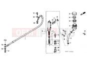 HONDA CR85R4 CB85R 2004 F-10 REAR MASTER CYLINDER