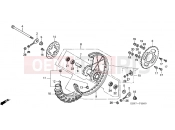 HONDA CR85R4 CB85R 2004 F-11 REAR WHEEL