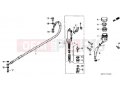 HONDA CR80RT CR80R 1996 F-10 REAR MASTER CYLINDER