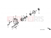 HONDA CR80RBW CR80RB 1998 E-3 WATER PUMP