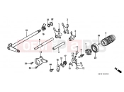 HONDA CR80RBW CR80RB 1998 E-9 TRANSMISSION DRUM
