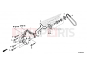 HONDA CTX1300E CTX1300 2014 E-12 VÍZPUMPA BURKOLAT