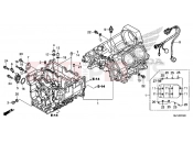 HONDA CTX1300E CTX1300 2014 E-15 FORGATTYÚHÁZ