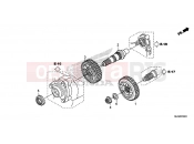 HONDA CTX1300E CTX1300 2014 E-18 FŐÁTTÉTELI FOGASKERÉK