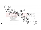HONDA CTX1300E CTX1300 2014 F-3 TÜKÖR