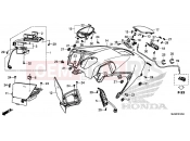 HONDA CTX1300E CTX1300 2014 F-21-20 TOP PROTECTOR