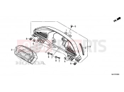 HONDA CTX700AF CTX700A 2015 F-2 METER