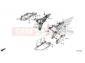 HONDA CTX700AF CTX700A 2015 F-25 SIDE COVER
