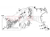 HONDA CTX700DF CTX700A 2015 F-13 FRONT BRAKE CALIPER
