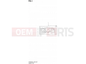 SUZUKI SV650SA L3 (2013) (E03,E28,E33) 1 - GASKET SET