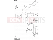SUZUKI SV650SA L3 (2013) (E03,E28,E33) 57 - FRONT BRAKE HOSE