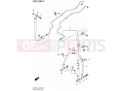 SUZUKI SV650SA L4 (2014) (E03,E28,E33) 536A - FRONT BRAKE HOSE