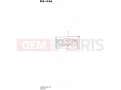 SUZUKI SV650SA L5 (2015) (E03,E28,E33) 101A - GASKET SET