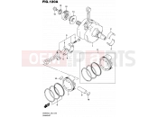 SUZUKI SV650SA L5 (2015) (E03,E28,E33) 120A - CRANKSHAFT
