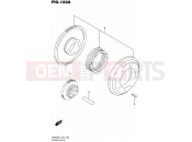 SUZUKI SV650SA L5 (2015) (E03,E28,E33) 122A - STARTER CLUTCH