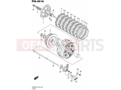 SUZUKI SV650SA L5 (2015) (E03,E28,E33) 201A - CLUTCH