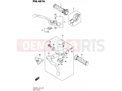 SUZUKI SV650SA L5 (2015) (E03,E28,E33) 467A - HANDLE LEVER