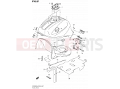 SUZUKI SV650SU L2 (2012) (E24) 57 - FUEL TANK (SV650SL2 E24)