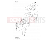 SUZUKI TF125 X (1999) 17 - TURN SIGNAL LAMP (MODEL X E06)
