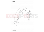 SUZUKI TF125 X (1999) 35 - REAR FENDER (MODEL X)