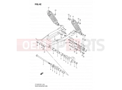 SUZUKI TF125 X (1999) 42 - REAR SWINGING ARM